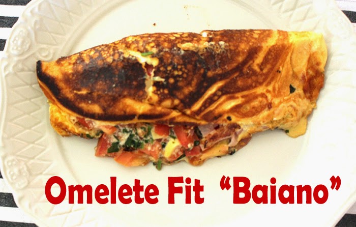 Receita Fit: Omelete Baiano
