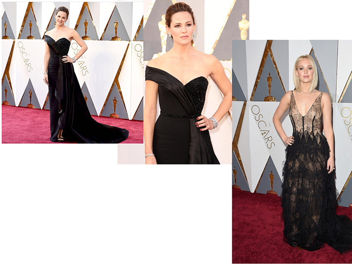 Jennifer Garner e Jennifer Lawrence, indicada a melhor atriz por %22Joy- o nome do sucesso%22 de Dior